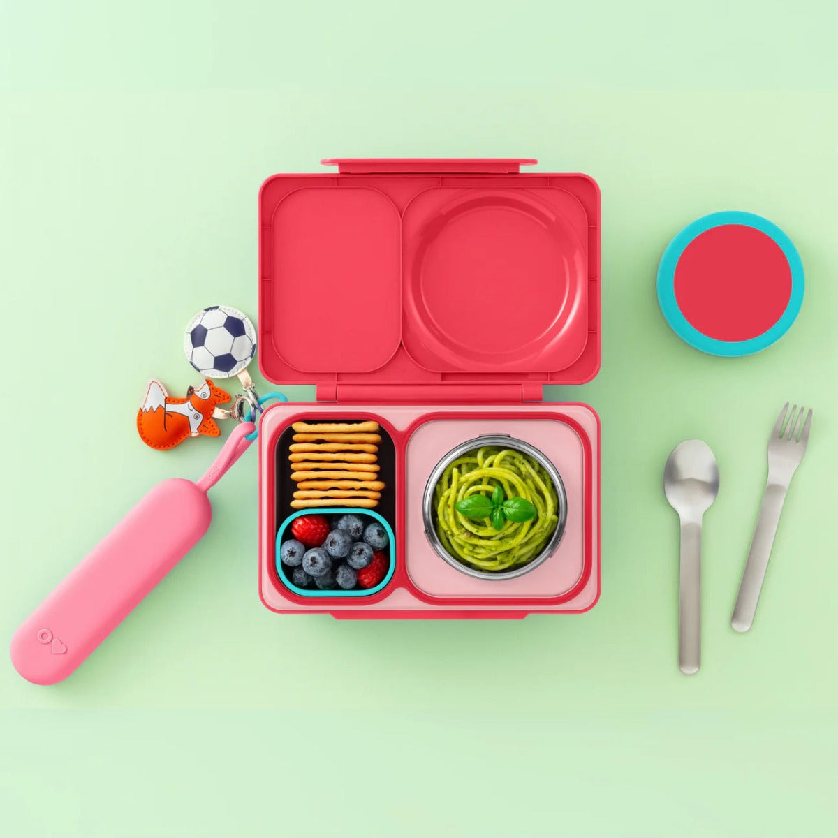 OmieBox UP Pod & Utensil Set (4 Colors)