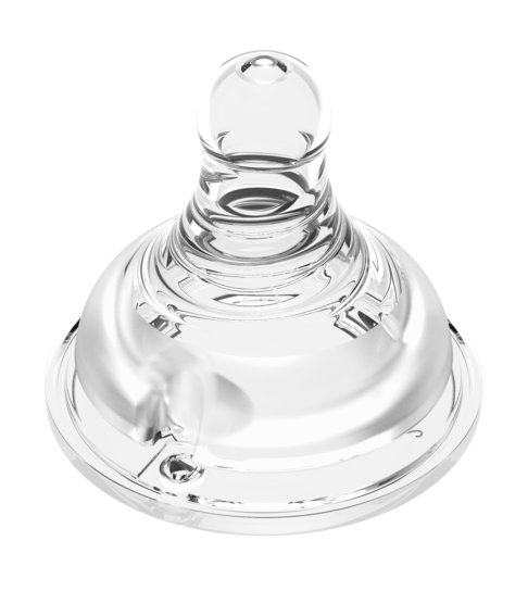 Evorie Wide-Neck Baby Feeding Bottle Teat (2 Flow Rates)