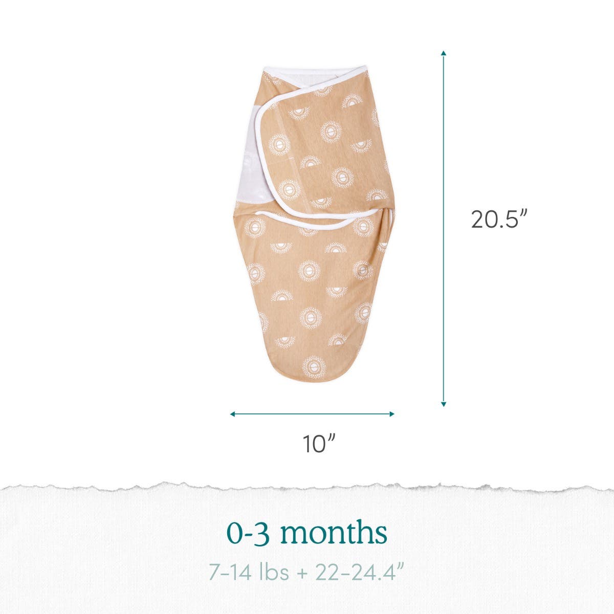 Aden Anais Essentials Swaddle Wrap Quick Change (5pk) , 0-3 months (2 Designs)