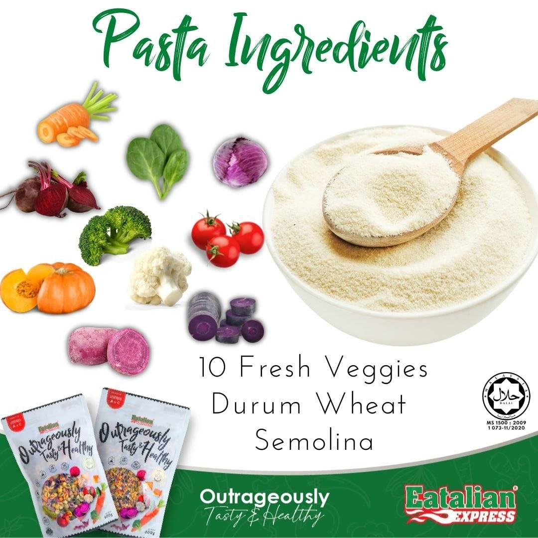 Eatalian Express Baby Veggie Pasta, 250g - Star (Exp 03/27)