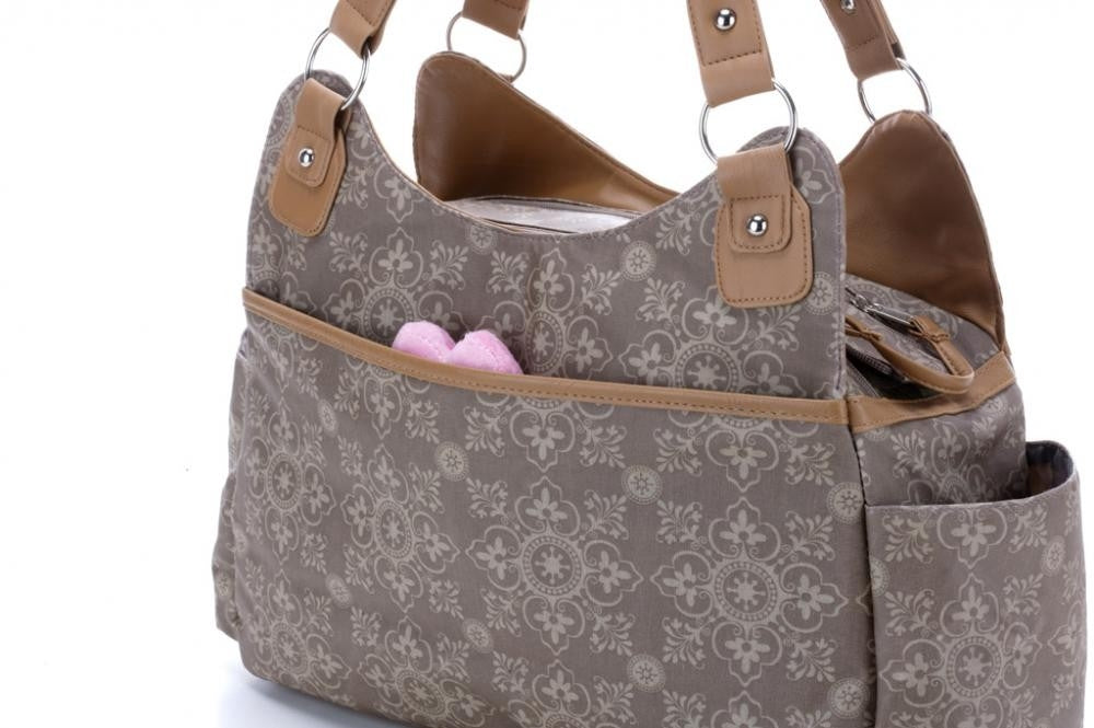 Colorland Harriet Hobo Diaper Bag - Brown