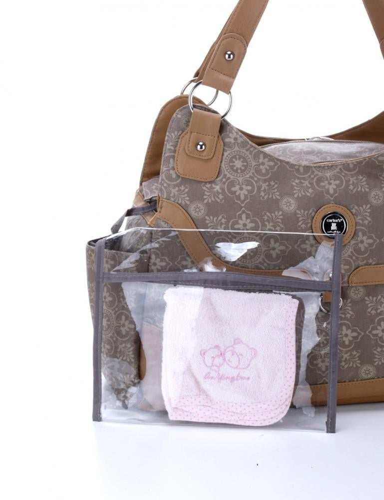 Colorland Harriet Hobo Diaper Bag - Brown