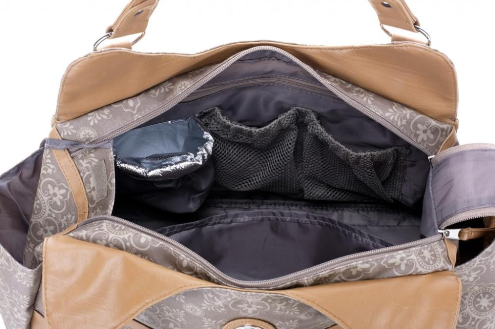 Colorland Harriet Hobo Diaper Bag - Brown