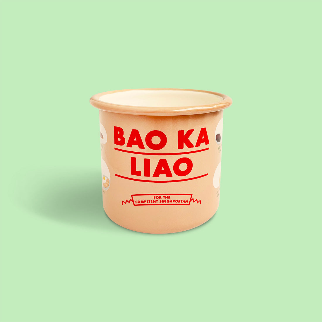 The Little Drom Store Enamel Mug (6 Designs) - Pupsik Singapore
