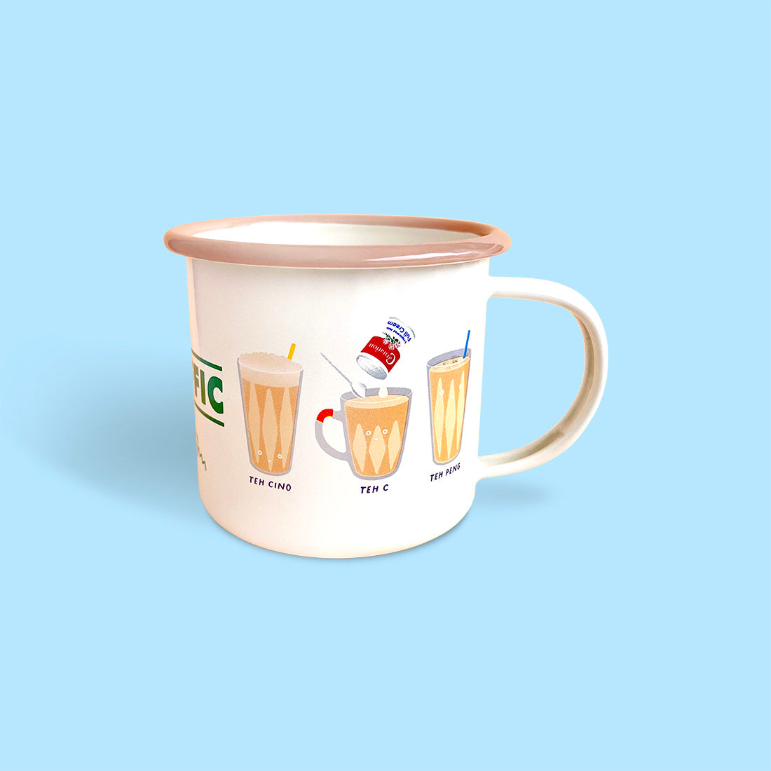 The Little Drom Store Enamel Mug (6 Designs)