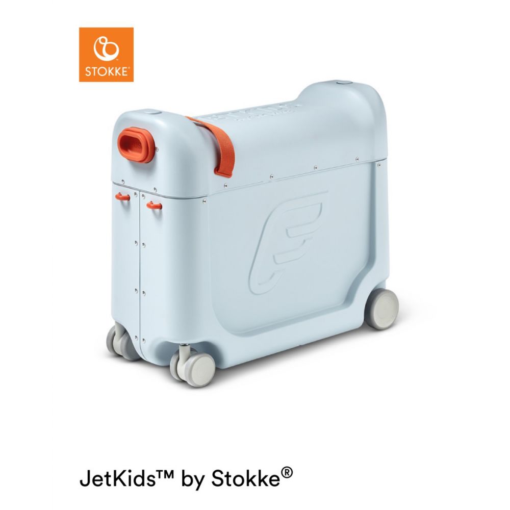 JetKids by Stokke Bed Box Airplane Ride/Carry/Sleep-On Suitcase V3 (4 Colours) - Pupsik Singapore