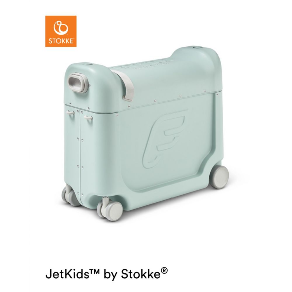 JetKids by Stokke Bed Box Airplane Ride/Carry/Sleep-On Suitcase V3 (4 Colours) - Pupsik Singapore