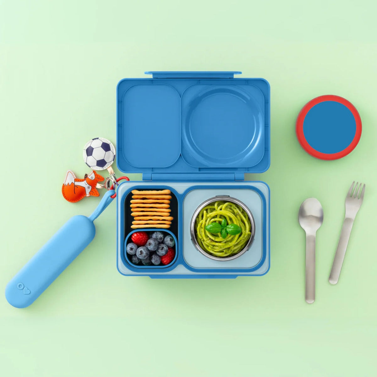OmieBox UP Pod & Utensil Set (4 Colors)