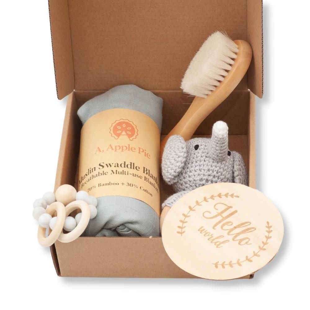 A, Apple Pie Baby Simple Joy Gift Set (5 Designs) - Pupsik Singapore