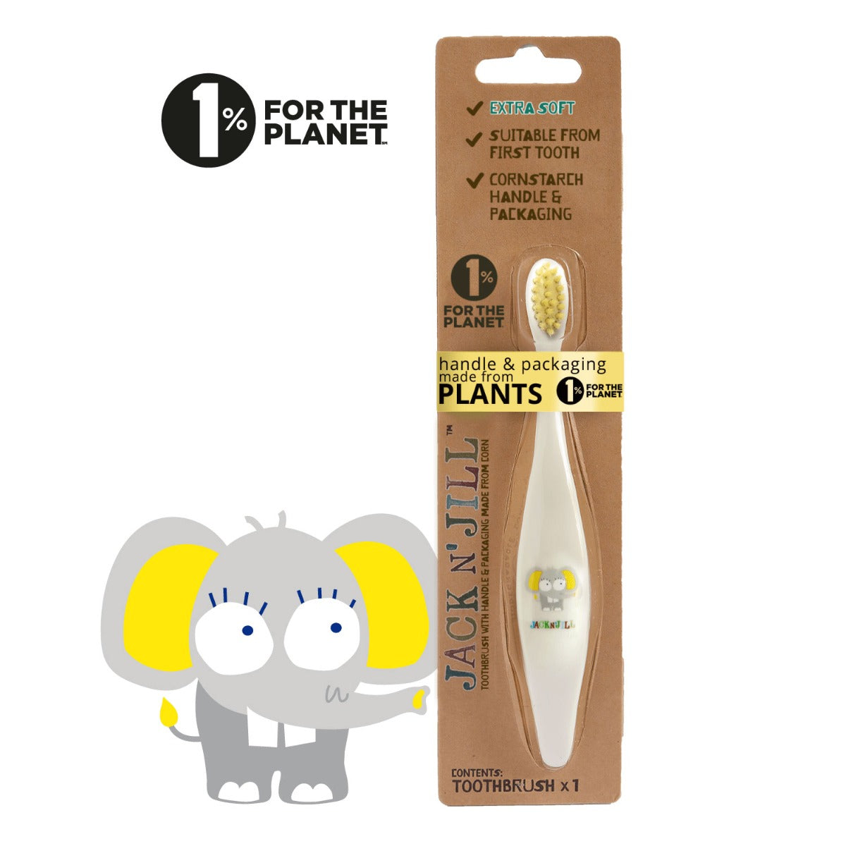 Jack N' Jill Bio Toothbrush (5 Designs) - Pupsik Singapore