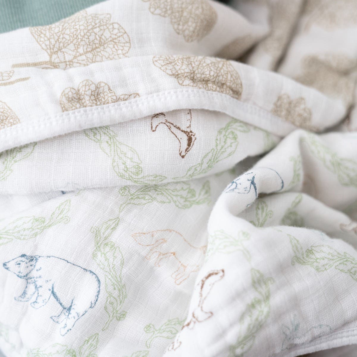 Aden Anais Essentials Cotton Muslin Blanket (44 x 44 in) - 4 Designs - Pupsik Singapore