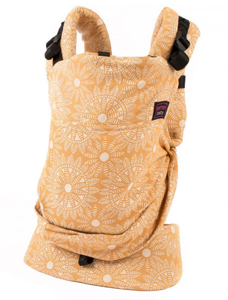 Emeibaby Hybrid Full Wrap Baby Carrier - SoMandala Ochre