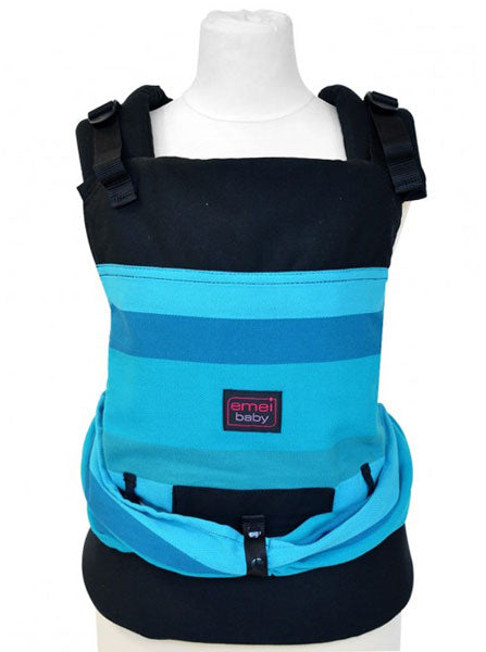 Emeibaby Hybrid Half Wrap Conversion Baby Carrier (9 designs) - Pupsik Singapore