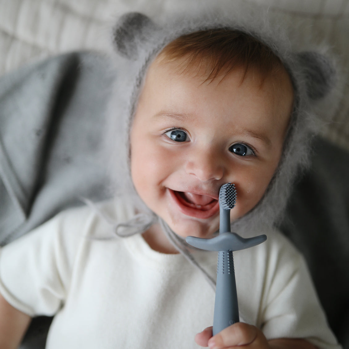 Mushie Baby Star Training Toothbrush (3 Colours)