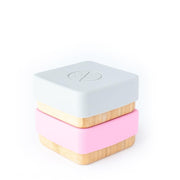 Eco Rascals Snack Pots, 2 pk - Pink, Grey