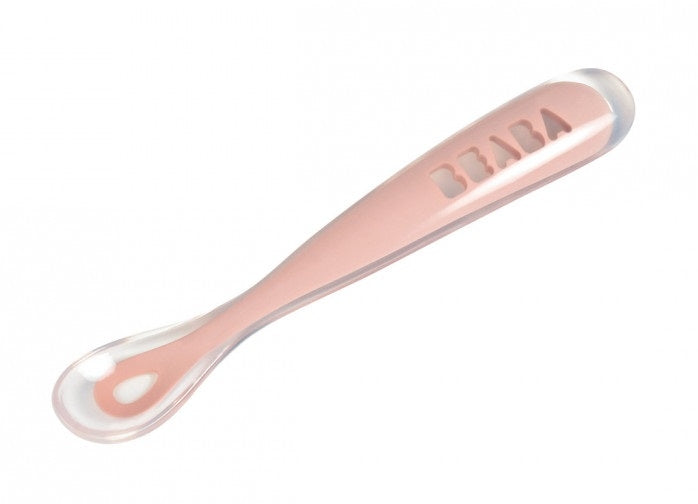Beaba 1st Age Silicone Spoon (3 Colours) - Pupsik Singapore