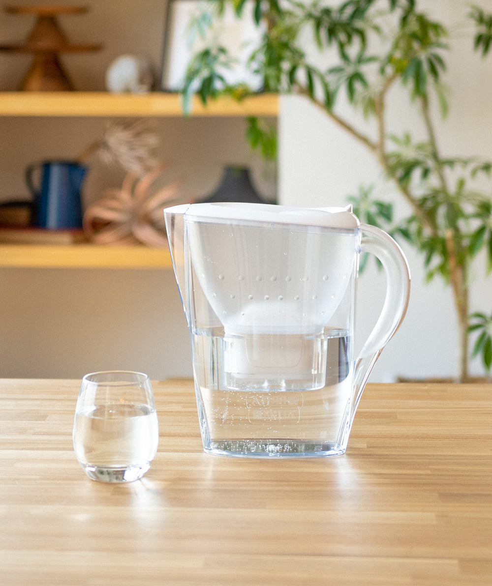 Brita Marella Cool Water Filter Jug (1x Maxtra PRO Filter) - 2.4L White
