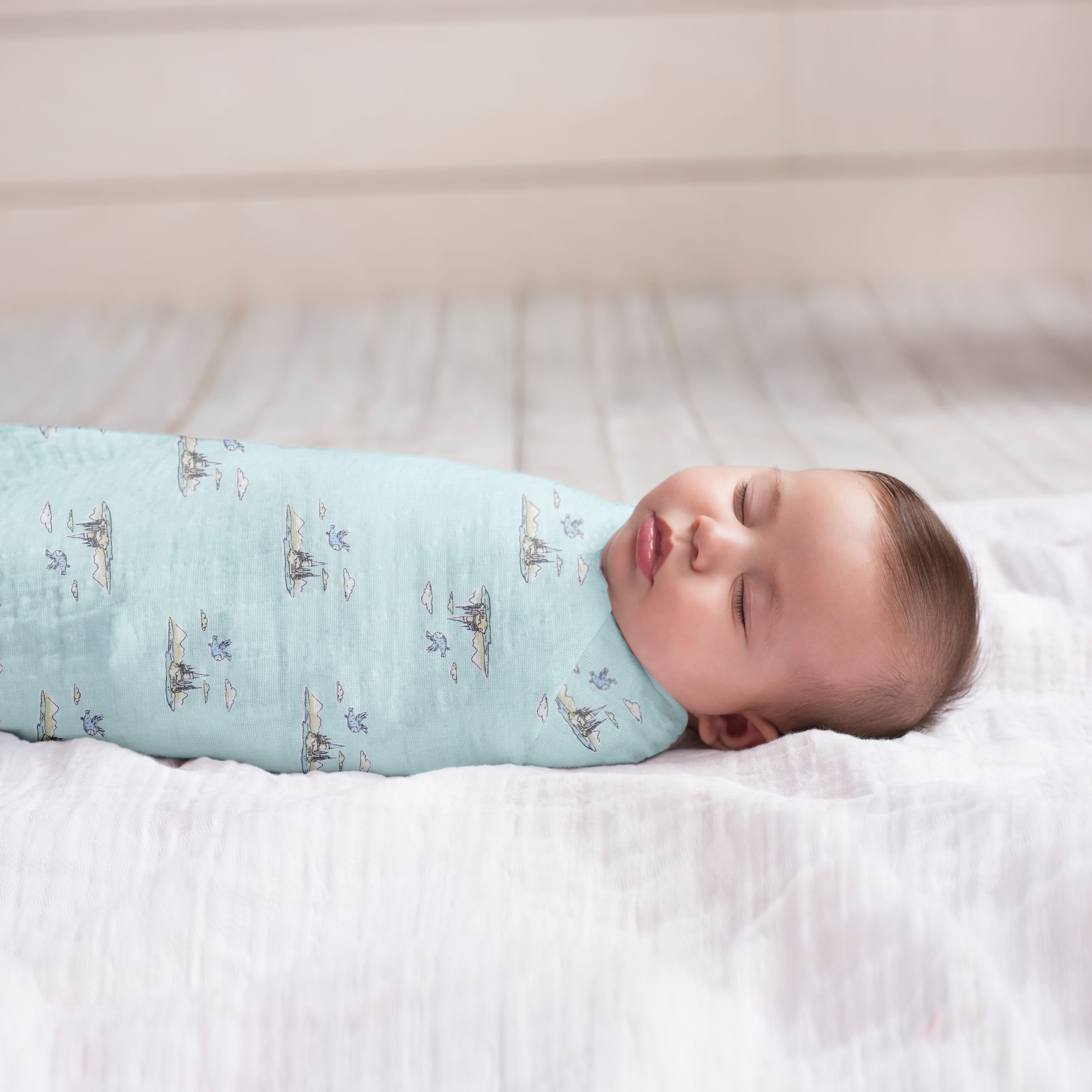 Aden Anais Essentials Muslin Cotton Swaddle (44 x 44 in), 2pk (2 Designs) - Pupsik Singapore
