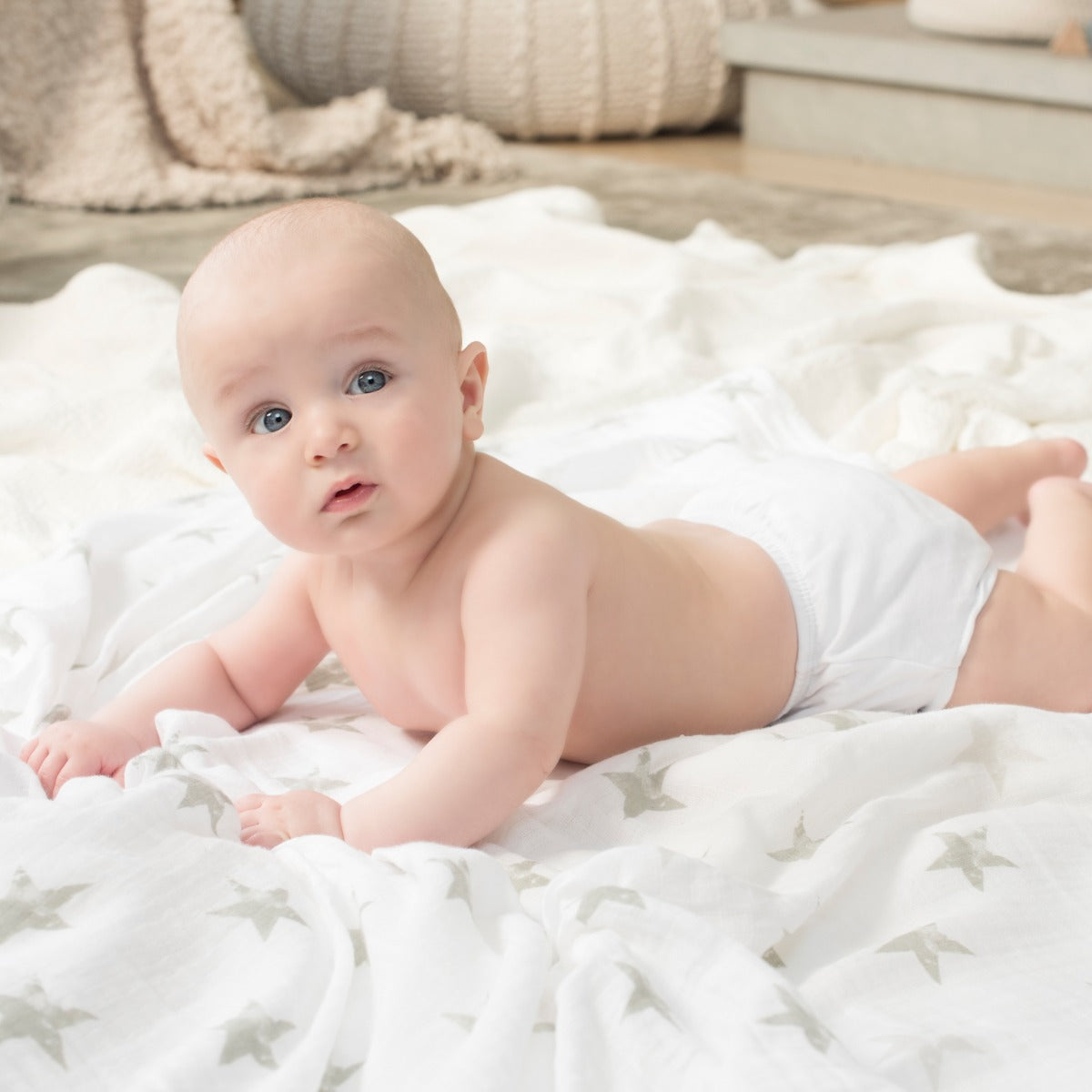 Aden Anais Essentials Muslin Cotton Swaddle (44 x 44 in), 4pk (31 Designs) - Pupsik Singapore