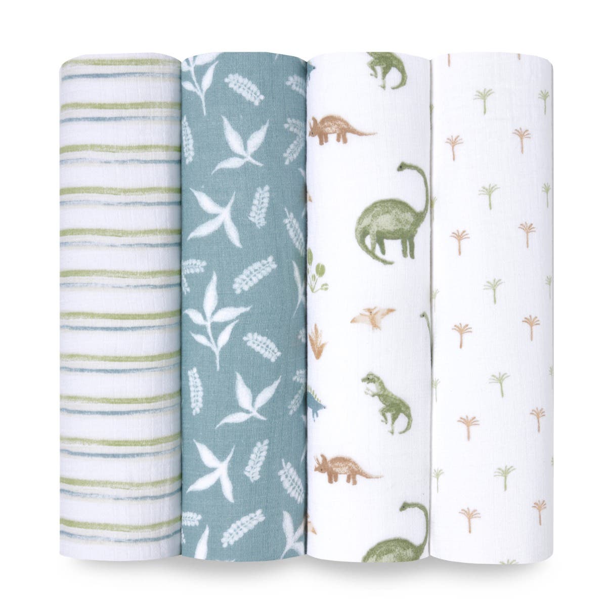 Aden Anais Essentials Muslin Cotton Swaddle (44 x 44 in), 4pk (31 Designs) - Pupsik Singapore