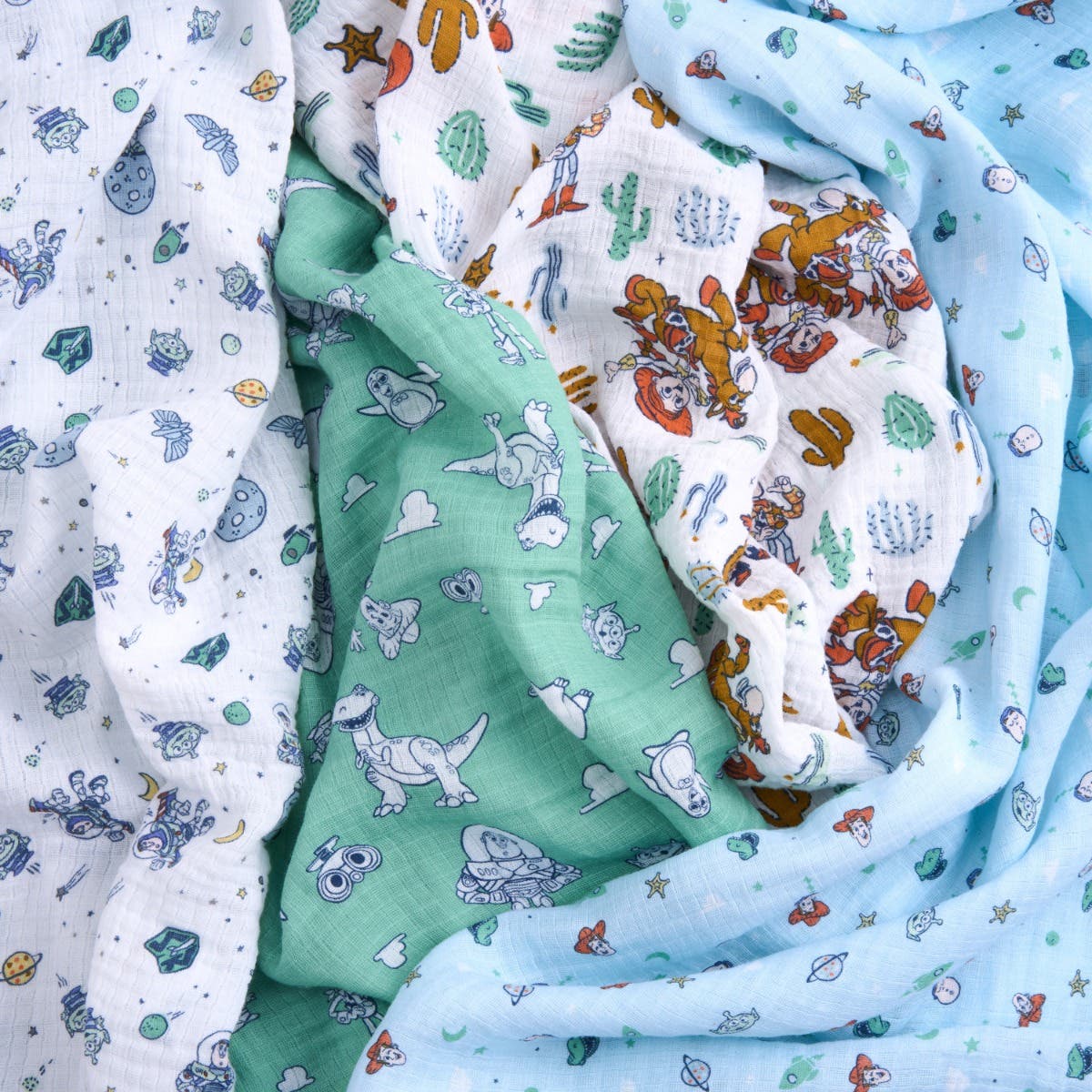 Aden Anais Essentials Muslin Cotton Swaddle (44 x 44 in), 4pk (32 Designs)