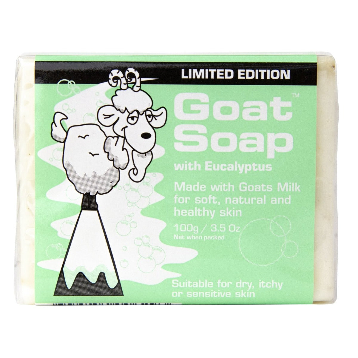 Goat is GOAT Goat Milk Soap with Eucalyptus, 100g