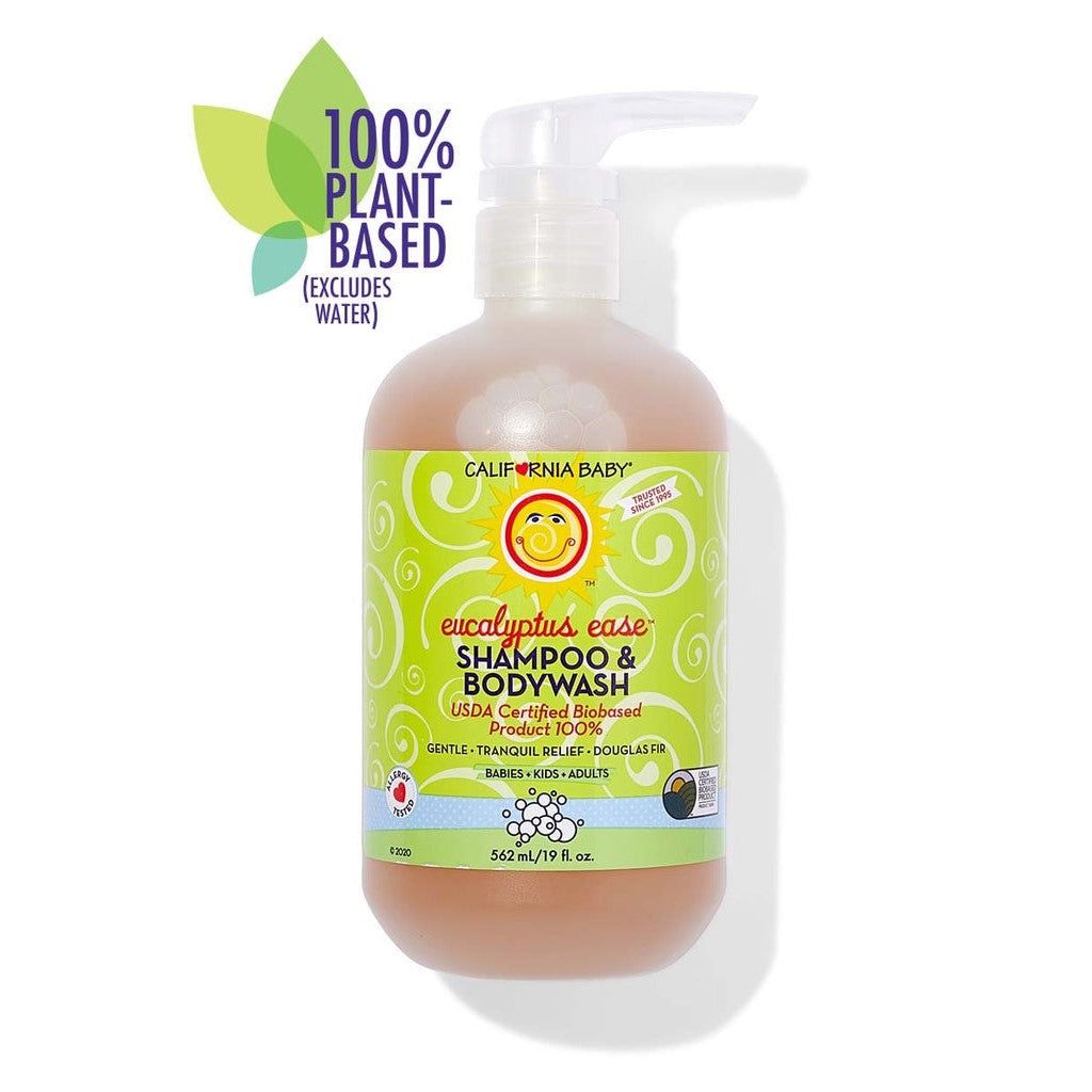 California Baby Shampoo Bodywash, 19oz (3 types) - Pupsik Singapore