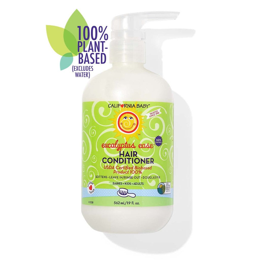California Baby Hair Conditioner, 19oz - Eucalyptus Ease (Exp 05/27)