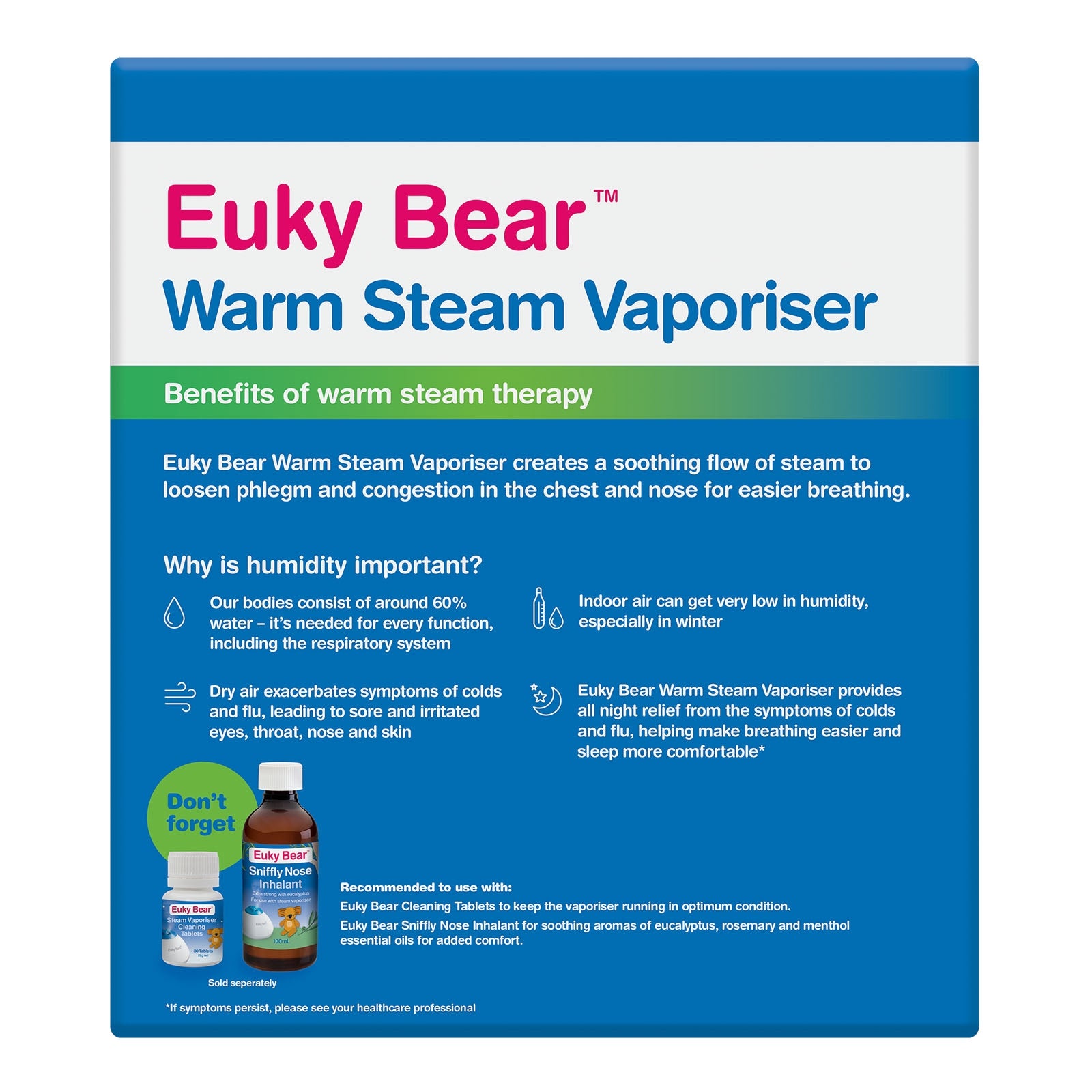 Euky Bear Warm Steam Vaporiser