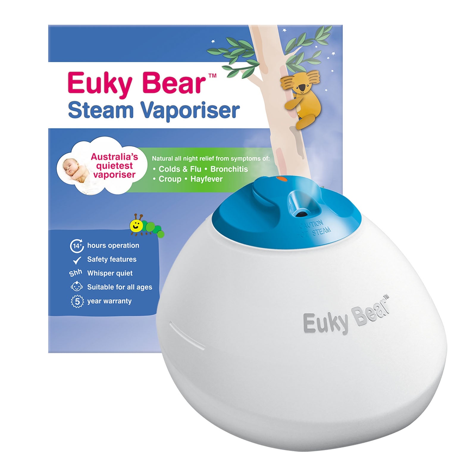 Euky Bear Warm Steam Vaporiser