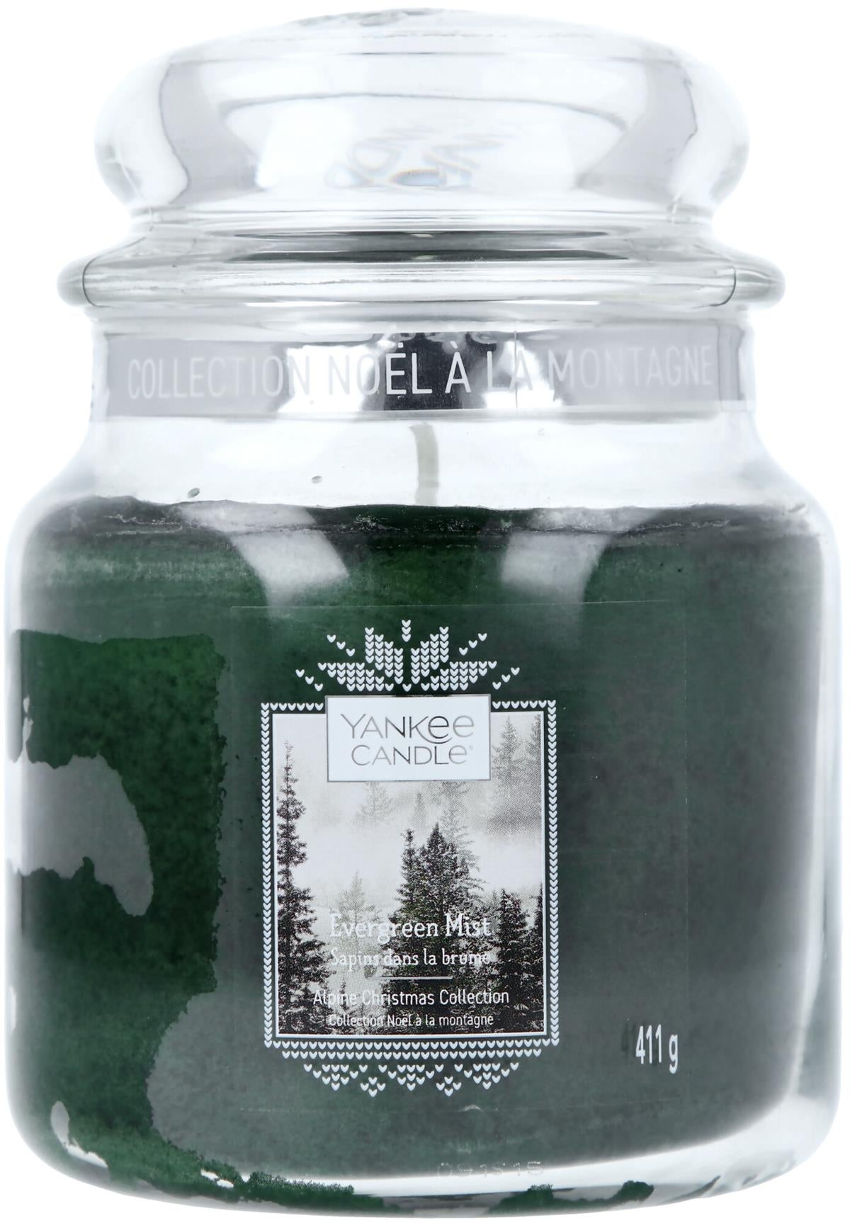 Yankee Candle Medium Jar Candle (14.5oz) - Evergreen Mist