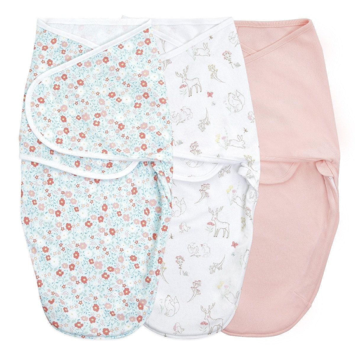 Aden Anais Essentials Swaddle Wrap (3pk) - Fairy Tale Flowers