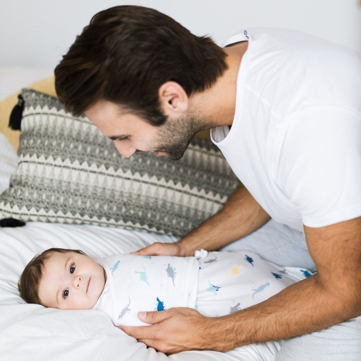 Aden Anais Essentials Swaddle Wrap (3pk) - Dino-Rama