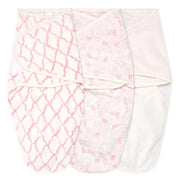 Aden Anais Essentials Minky Swaddle Wrap (3pk) , 0-3 months (4 Designs) - Pupsik Singapore