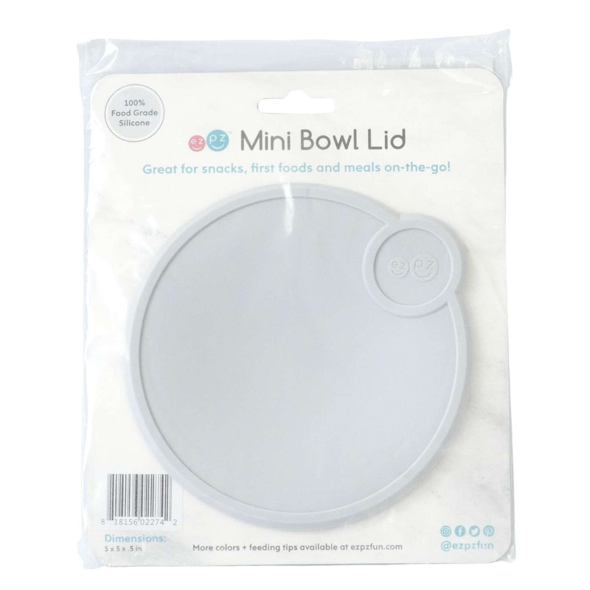 EzPz Mini Bowl Lid (7 Colours)