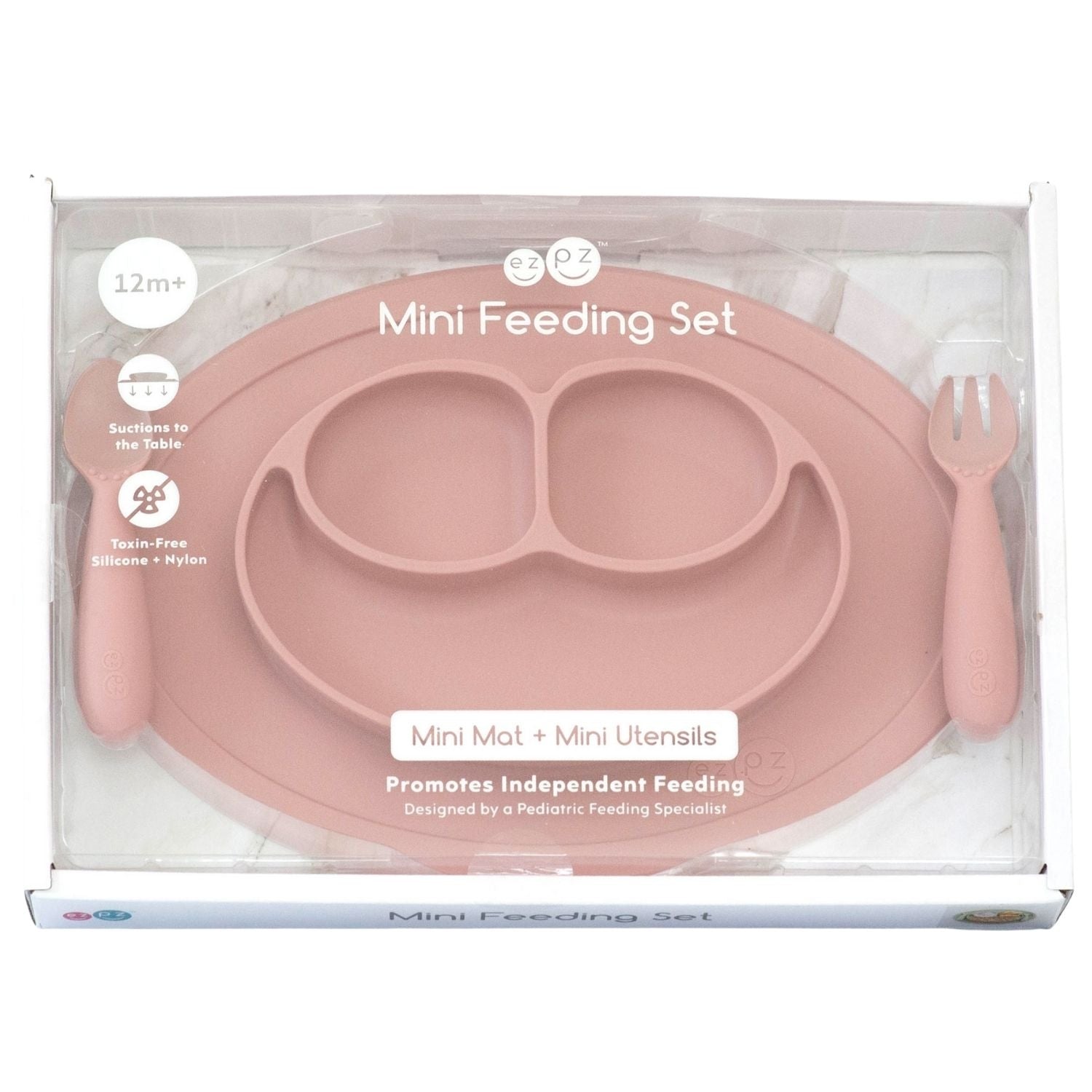 EzPz Mini Feeding Set (7 Colours) - Pupsik Singapore