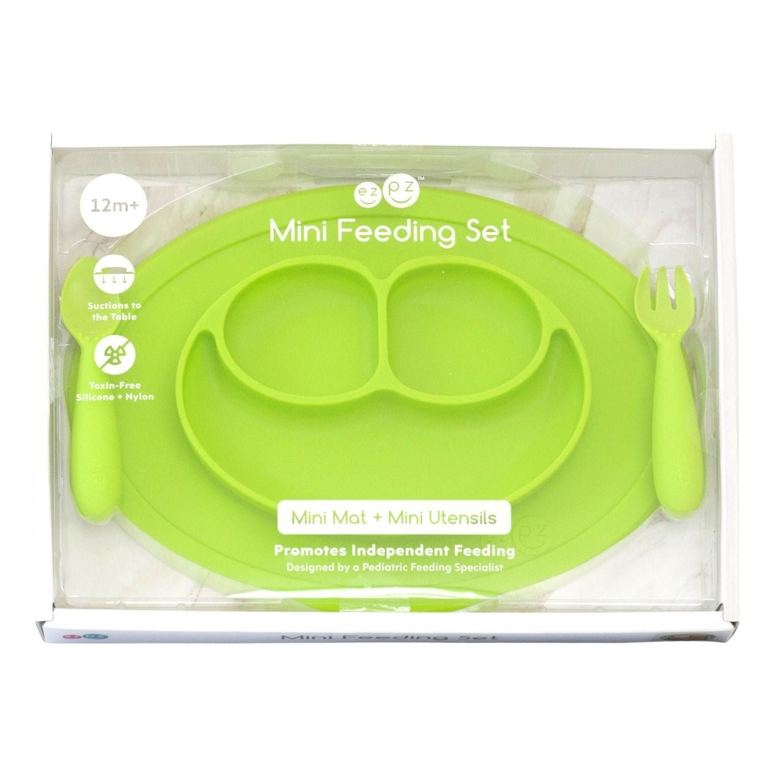 EzPz Mini Feeding Set (7 Colours) - Pupsik Singapore