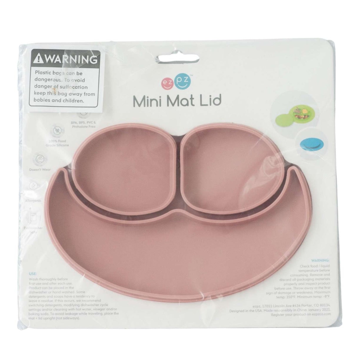 EzPz Mini Mat Lid (7 Colours)