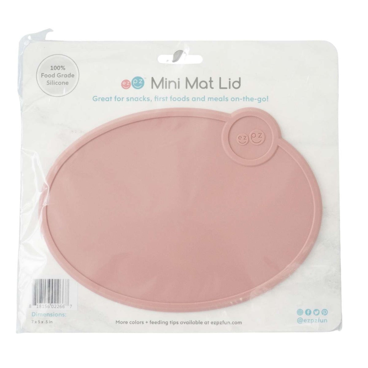 EzPz Mini Mat Lid (7 Colours) - Pupsik Singapore