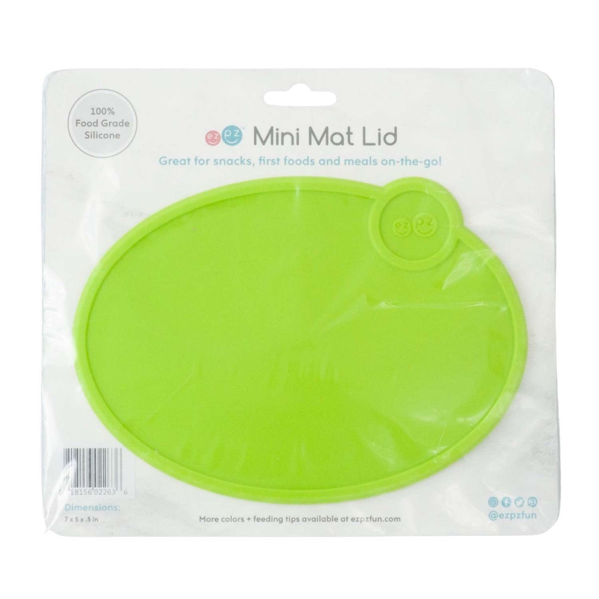 EzPz Mini Mat Lid (7 Colours) - Pupsik Singapore