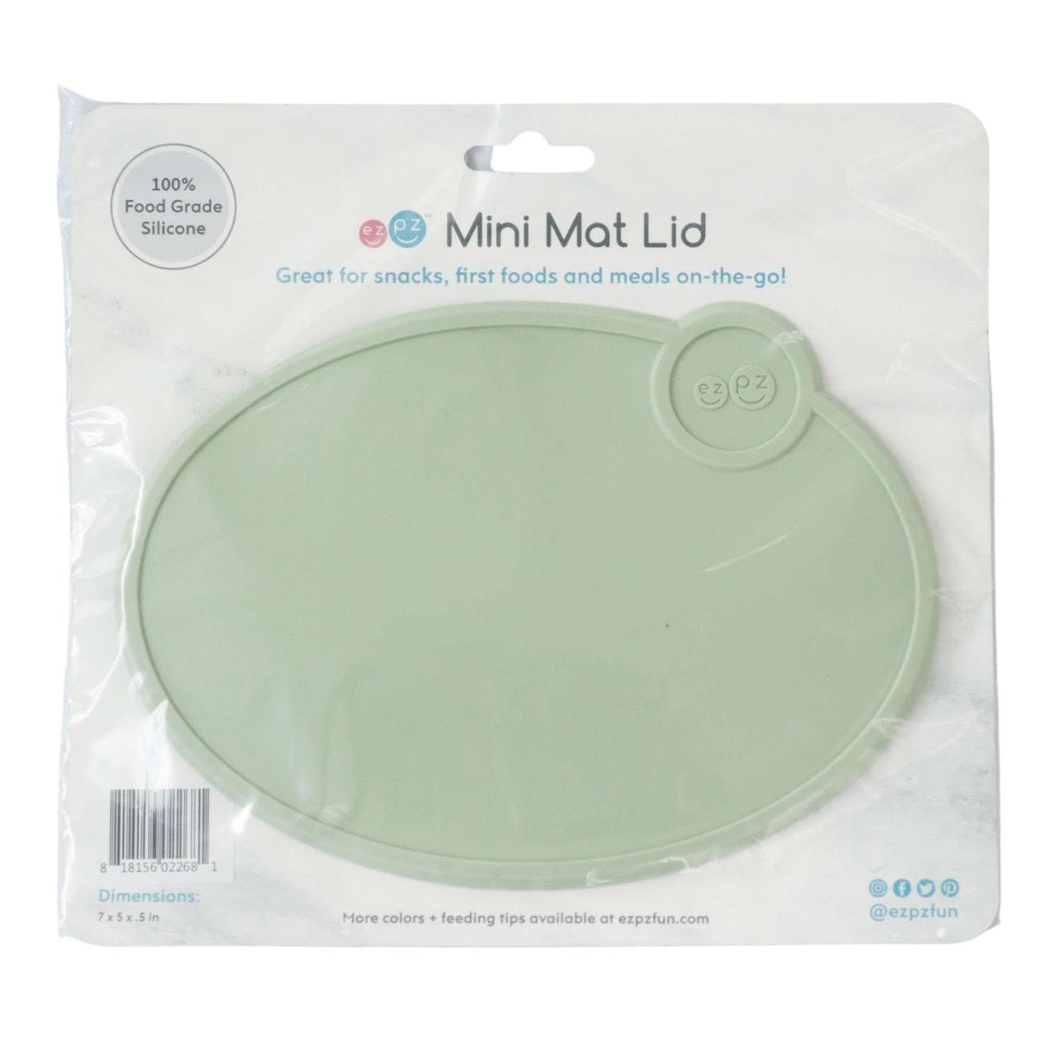 EzPz Mini Mat Lid (7 Colours) - Pupsik Singapore