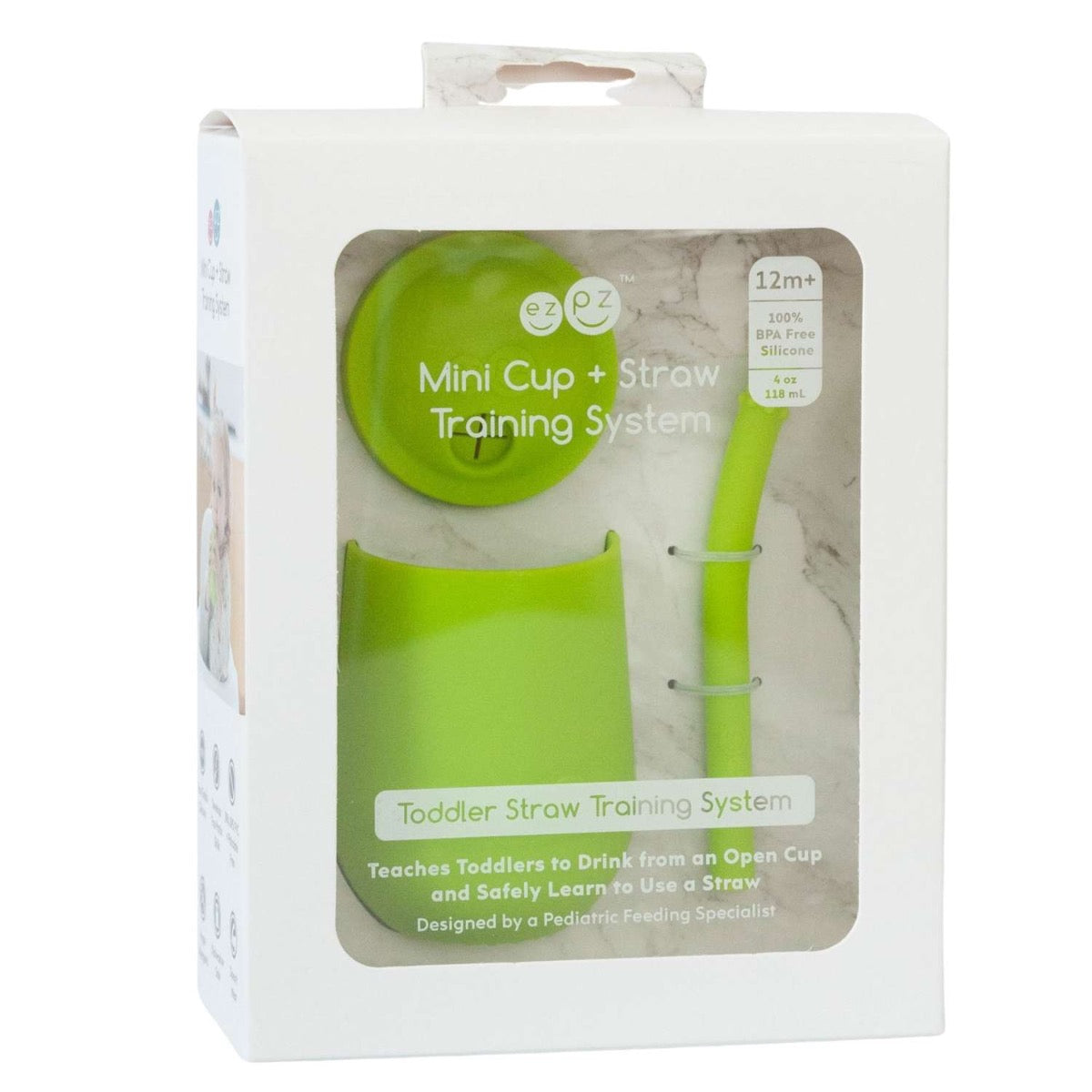 EzPz Mini Cup + Straw Training System (3 Colors) - Pupsik Singapore