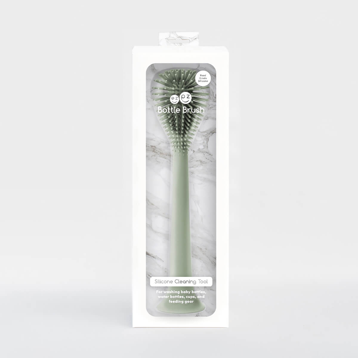 EzPz Silicone Bottle Brush (2 Colours) - Pupsik Singapore