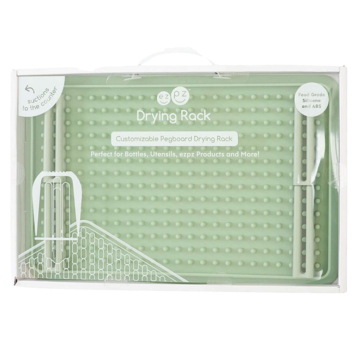 EzPz Bottle Drying Rack - Sage