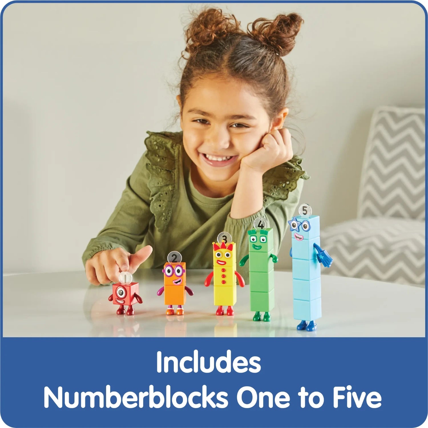 Numberblocks Friends One to Five/Six To Ten Figure Set (2 Types)