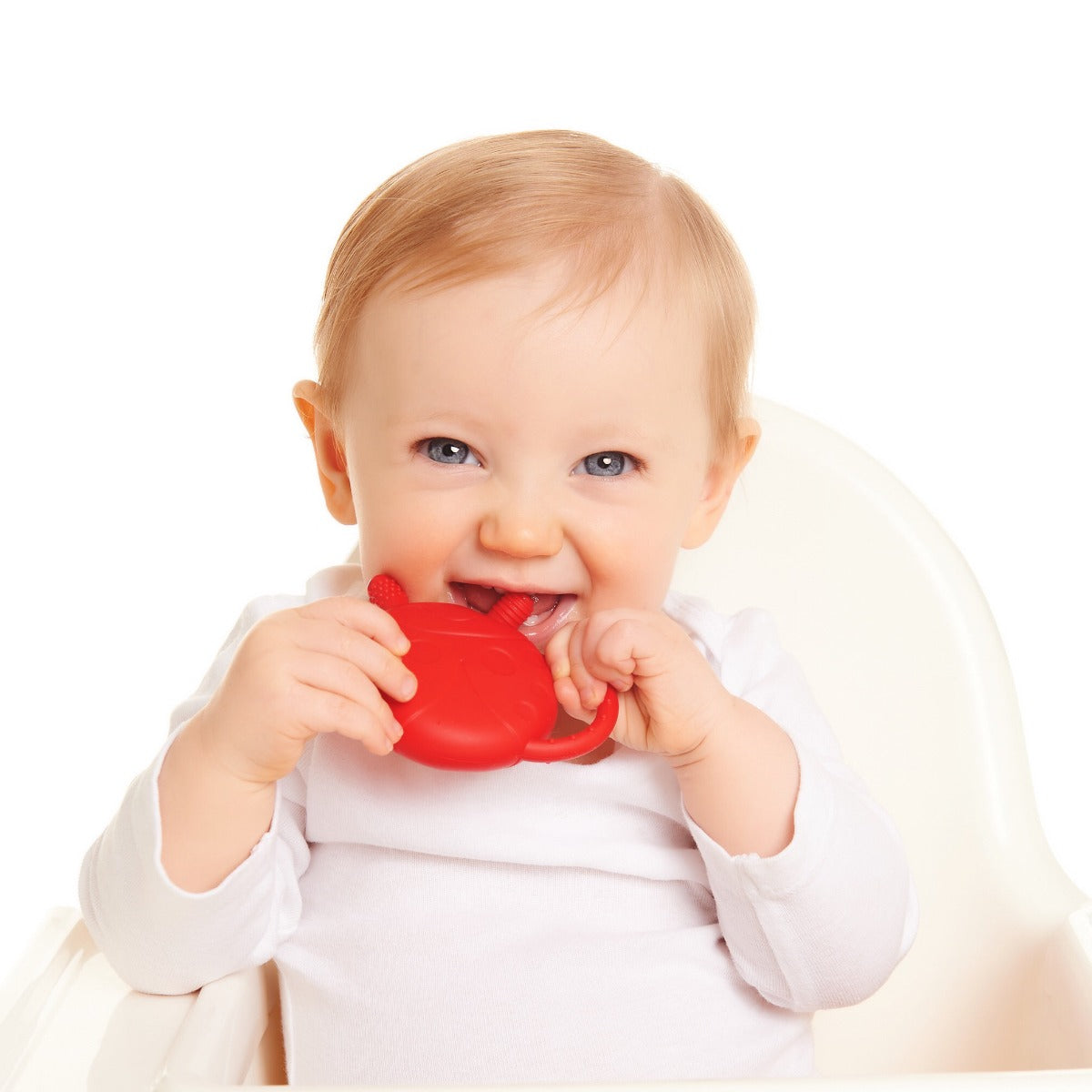 Hashtag Kidz ChewBuddy Teether - Red Lady Bird