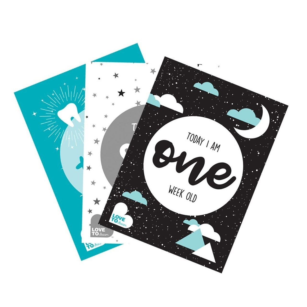 Love to Dream Milestone Cards