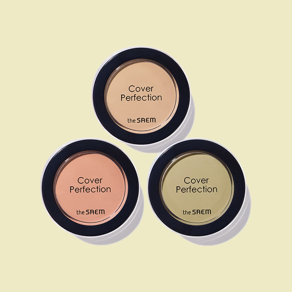 The Saem Cover Perfection Pot Concealer,6g (4 Shades) - Pupsik Singapore