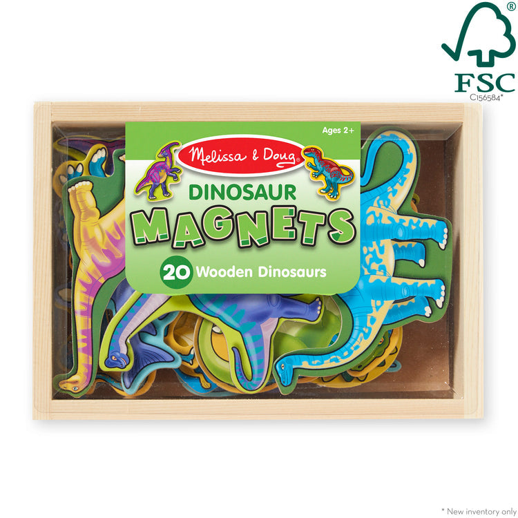 Melissa & Doug Magnetic Wooden Dinosaur