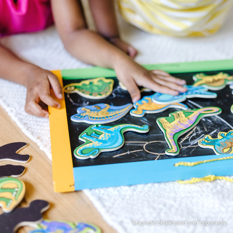 Melissa & Doug Magnetic Wooden Dinosaur